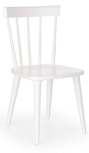 Scaun Houston 334, Alb, 89x50x45cm, 6.2 kg, Lemn: Cauciuc