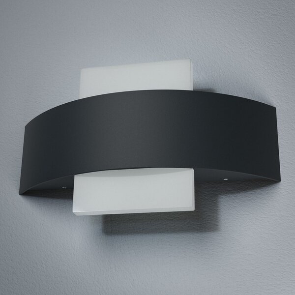 OSRAM Lampa LED pentru exterior ENDURA STYLE SHIELD gri închis IP44, Gri, Aluminiu, Modern