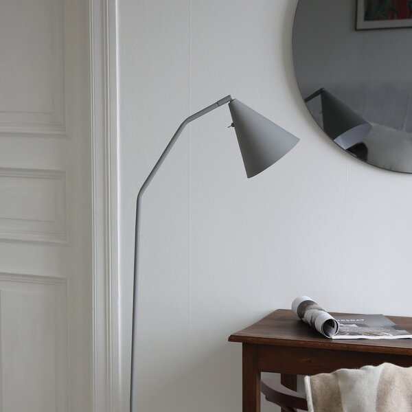 Markslöjd Lampadar LED Funil, gri, metal, dimabil, reglabil, Gri, Camera de zi / sufragerie, Metal, Modern