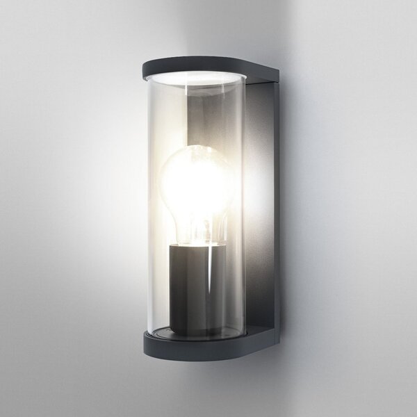 OSRAM Lampa de exterior ENDURA CLASSIC TUBULAR, gri închis IP44, reglabil, Gri, Aluminiu, Modern