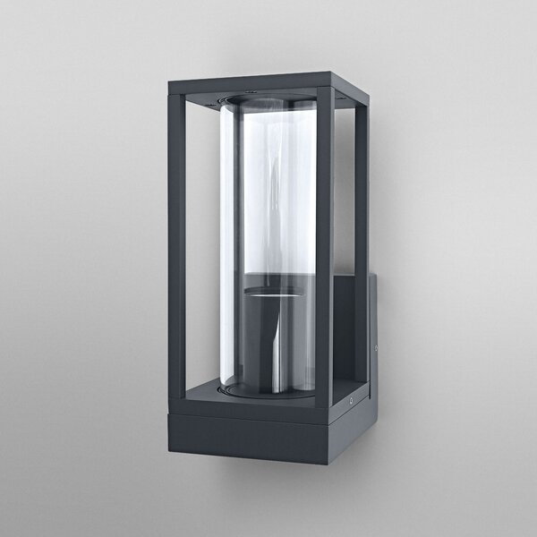 OSRAM Lampa de exterior ENDURA CLASSIC FRAME, gri închis IP44, reglabil, Gri, Aluminiu, Modern