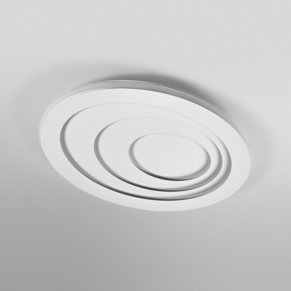 OSRAM Plafonieră LED ORBIS SPIRAL OVAL, Ø 49 cm alb 37 W, Alb, Camera de zi / sufragerie, Metal, Modern