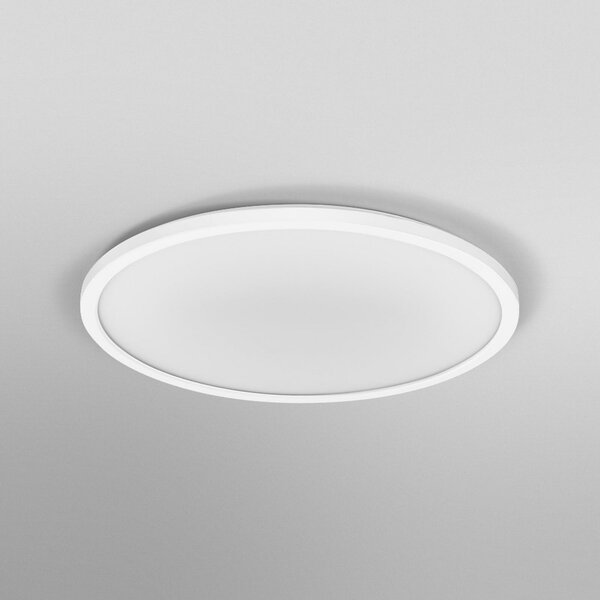 OSRAM Plafonieră LED ORBIS ULTRA SLIM, albă, Ø 40 cm, dimabil, reglabil, Alb, Camera de zi / sufragerie, Plastic, Modern
