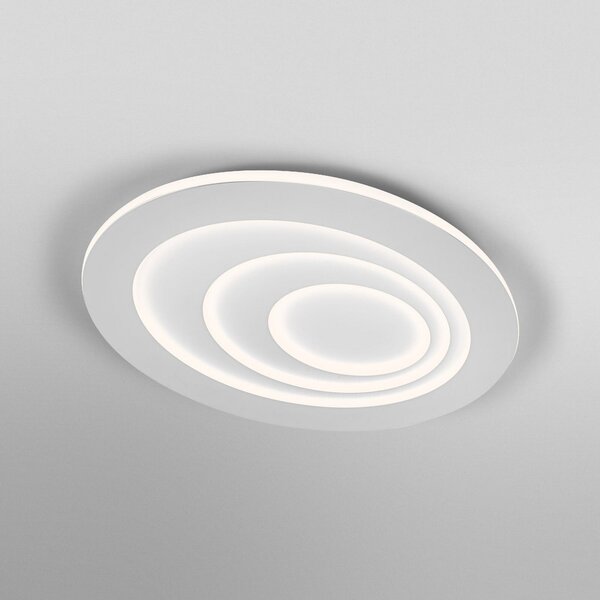 OSRAM Plafonieră LED ORBIS SPIRAL OVAL, Ø 72 cm alb 63 W, Alb, Camera de zi / sufragerie, Metal, Modern
