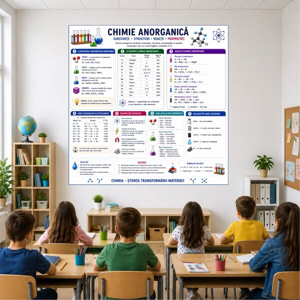 Plansa Educativa Chimie anorganica