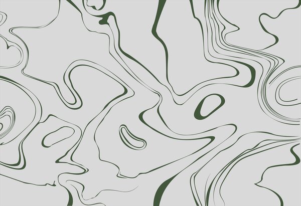 Fototapet Un vârtej verde și alb, Fototapet abstracte, Fototapet populare, w00634v3 - Tapeko.ro