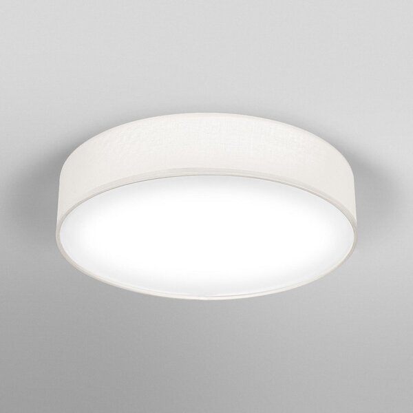 OSRAM Plafonieră ORBIS PARIS, bej, Ø 40 cm, textil, E27, reglabil, Bej, Camera de zi / sufragerie, Țesătură / Textil, Modern