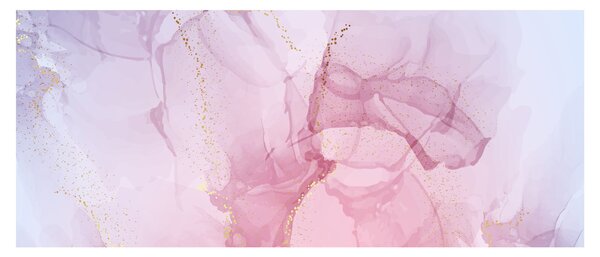 Tablou - Pete roz (120x50 cm)