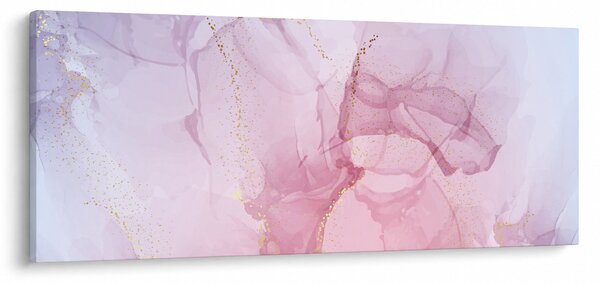 Tablou - Pete roz (120x50 cm)