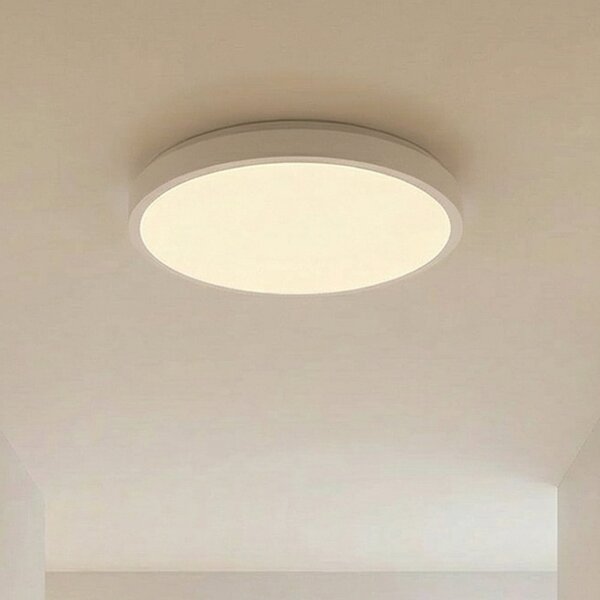 OSRAM Plafonieră LED ORBIS LONDON, albă, Ø 48 cm, metal, Alb, Camera de zi / sufragerie, Metal, Modern