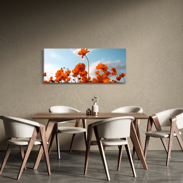 Tablou - Flori sălbatice (120x50 cm)