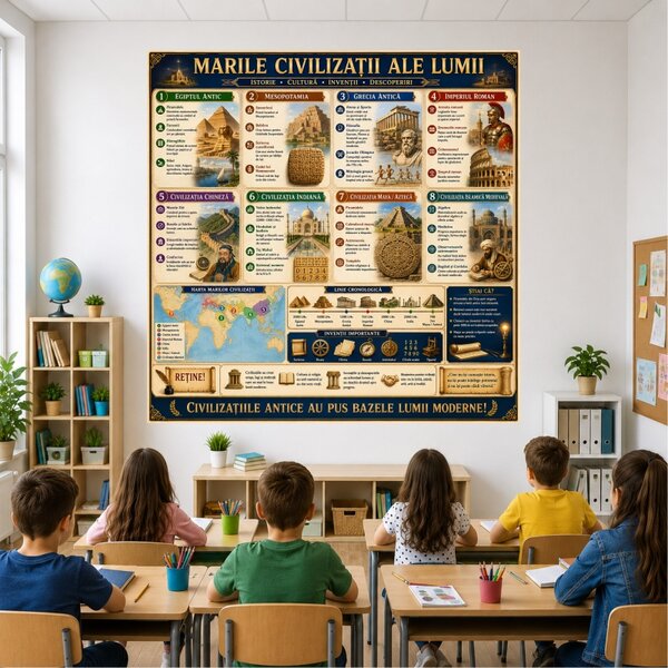 Plansa Educativa Marile Civilizatii