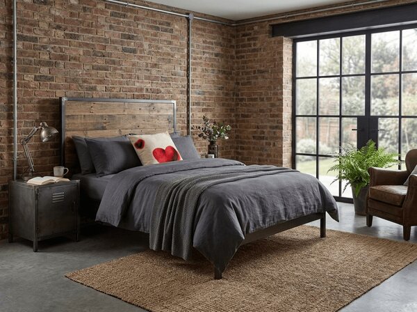 Fata de perna dubla fata DUO SENSE HEARTELLE 45x45 cm microplus/flanel, crem