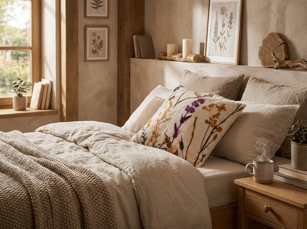 Husa de perna cu doua fete DUO SENSE MEADOWA 45x45 cm microplus/flanel, colorat