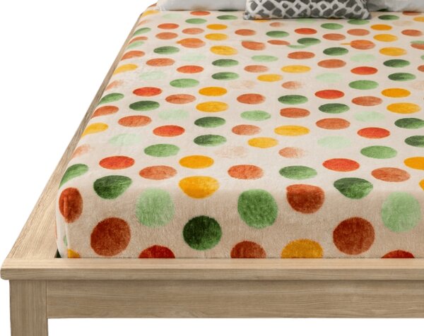 Cearsaf Cocolino microplus cu elastic DOTTELA 90x200 cm colorat
