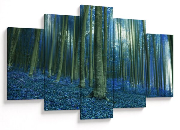 Tablou - Pădure albastră (150x105 cm)