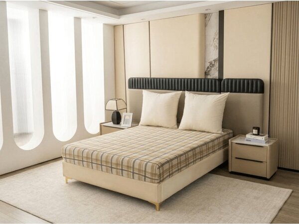 Cearsaf Cocolino microplus PLAID 90x200 cm crem