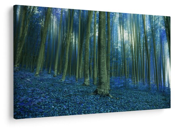 Tablou - Pădure albastră (90x60 cm)
