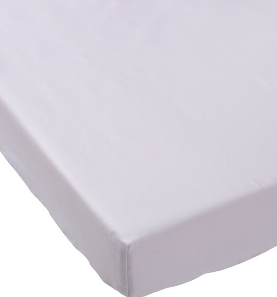 Cearșaf cu elastic 60 × 120 cm culoare alb Țesătură cu model