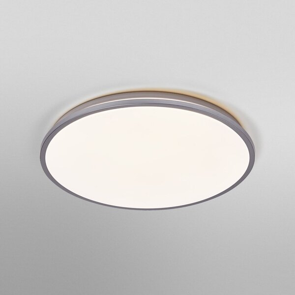 OSRAM Plafonieră LED ORBIS DUBLIN, Ø 49 cm, metal argintiu, Metalic, Camera de zi / sufragerie, Metal, Modern