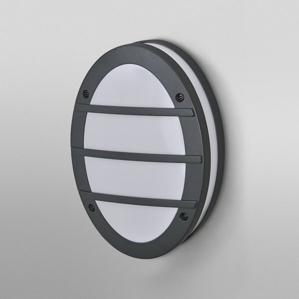 OSRAM Lampă de exterior ENDURA CLASSIC ORBICK, gri închis, IP65, reglabil, Gri, Aluminiu, Modern