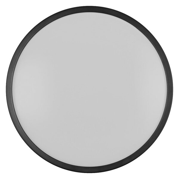OSRAM plafonieră LED BATHROOM, negru, Ø 30 cm, IP44 CCT, Negru, Baie, Aluminiu, Modern