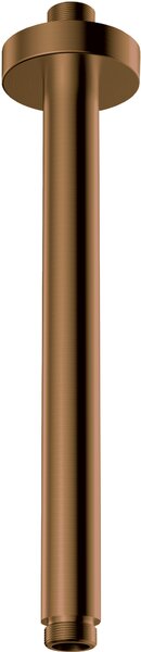 Deante Cascada, braț de duș de tavan rotund 250 mm, bronz periat, NAC_C42K