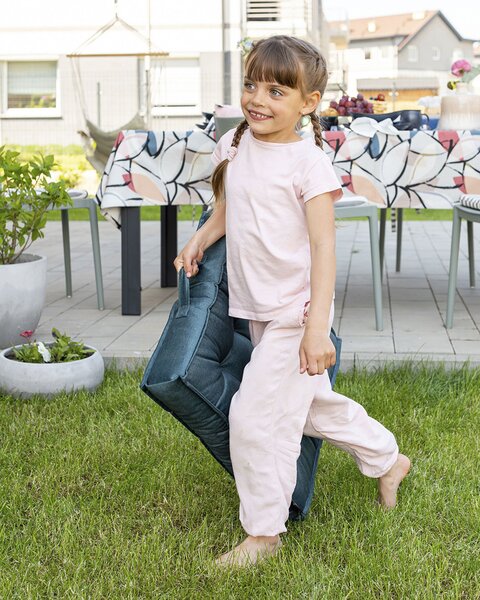 Pernă scaun Jacob culoare multicolor Țesătură împletitură, cu model