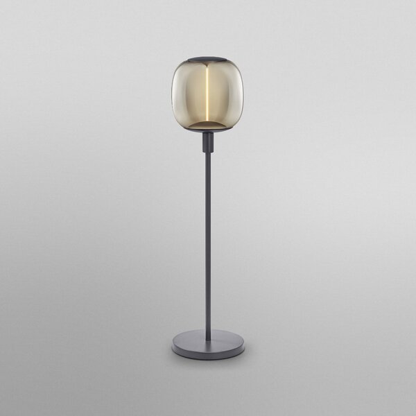 OSRAM Lampadar DECOR STICK, gri închis, înălțime 78 cm, 1 x E27, Gri, Camera de zi / sufragerie, Metal, Modern