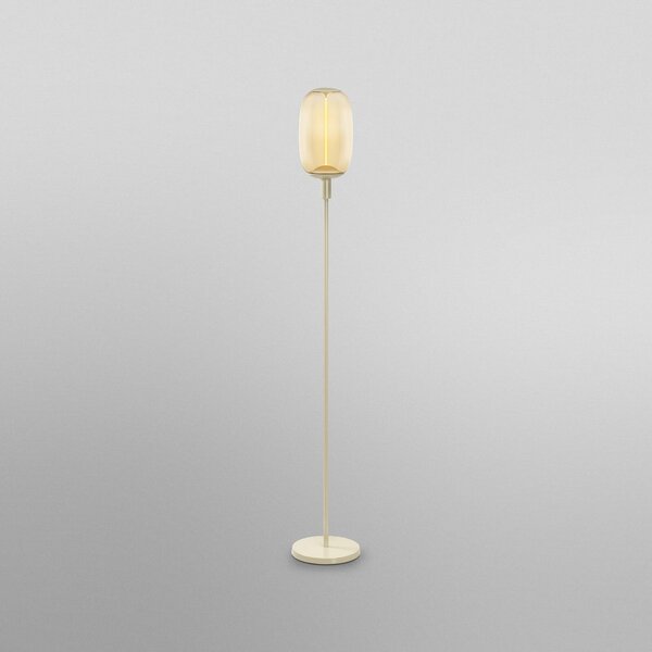 OSRAM Lampadar de podea DECOR STICK, bej, înălțime 146 cm, 1 x E27, Bej, Camera de zi / sufragerie, Metal, Modern