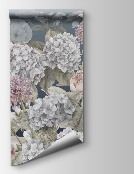 Fototapet Flori delicate în nuanțe pastelate delicate, Fototapet natură, Fototapet populare, w08140v1 - Tapeko.ro