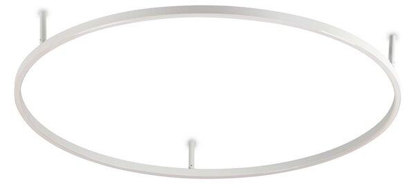 IDEAL LUX Ideal Lux plafonieră LED Oracle Slim Ø 90 cm, alb, 3.000 K, Alb, Camera de zi / sufragerie, Aluminiu, Modern