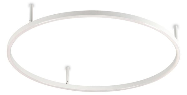 IDEAL LUX Ideal Lux plafonieră LED Oracle Slim Ø 70 cm, alb, 3.000 K, Alb, Camera de zi / sufragerie, Aluminiu, Modern