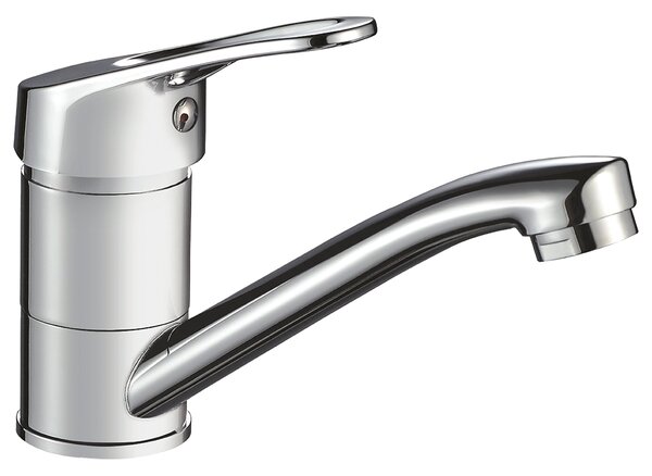 Kuchinox Grace, baterie lavoar cu piedestal și gură rotativă, cromată, LAV-BKY_026D