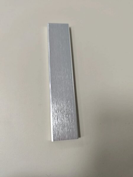 Erga Paris, suport stabilizator pentru paravane de duș cu grosimea sticlei de 8 mm, lungime maximă 150 cm, oțel periat, ERG-V02-PARIS-BAR-BS