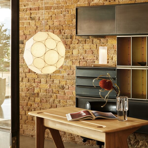 Tom Dixon Lampă suspendată Soft, Ø 45 cm, albă, plastic, E27, reglabil, Alb, Camera de zi / sufragerie, Plastic, Design, glob
