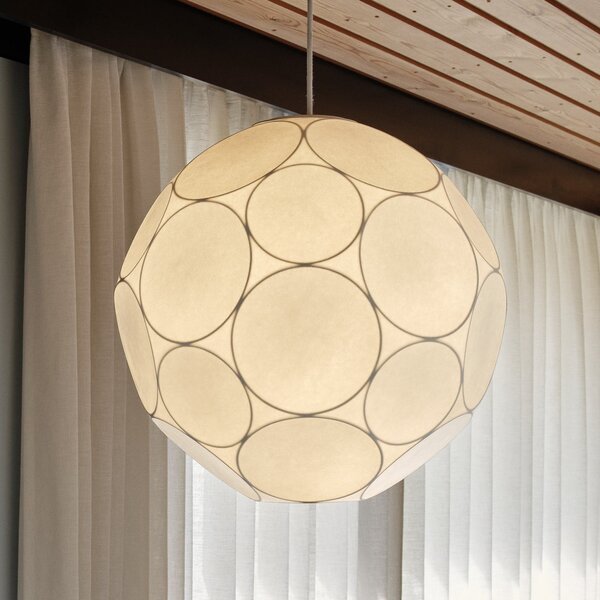 Tom Dixon Lampă suspendată Soft, Ø 45 cm, albă, plastic, E27, reglabil, Alb, Camera de zi / sufragerie, Plastic, Design, glob