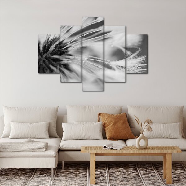 Tablou - Macro,alb-negru (150x105 cm)