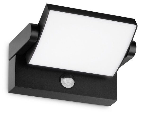 IDEAL LUX Aplică LED pentru exterior Ideal Lux Swipe Sensor, negru, IP54, Negru, Metal, Modern