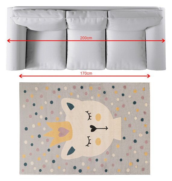 Covor Royal Kitty 120x170 cm