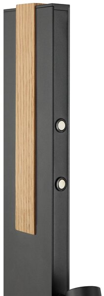 Brilliant Lampadar LED Streamline, înălțime 145 cm, negru, lumină de citit, reglabil, Negru, Camera de zi / sufragerie, Metal, Modern