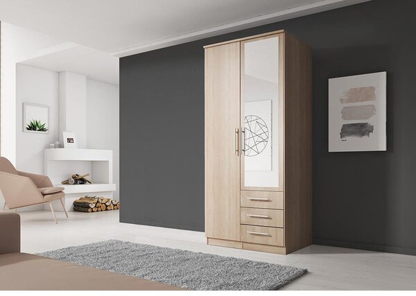 Dulap de haine Svalga 2D (stejar sonoma). Promo -18%. 1014277