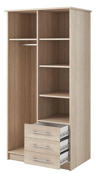 Dulap de haine Svalga 2D (stejar sonoma). Promo -18%. 1014277
