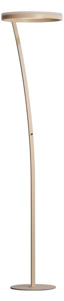 FISCHER & HONSEL Lampadar LED Sirko, culoare nisip, înălțime 177 cm, metal, CCT, reglabil, Bej, Camera de zi / sufragerie, Metal, Modern