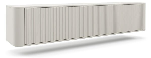 Comodă TV suspendată Trenza, cașmir (200 cm)
