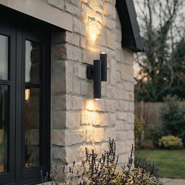 Lămpi de exterior Lucande, Torvian, Negru, Terasă, Metal, Modern
