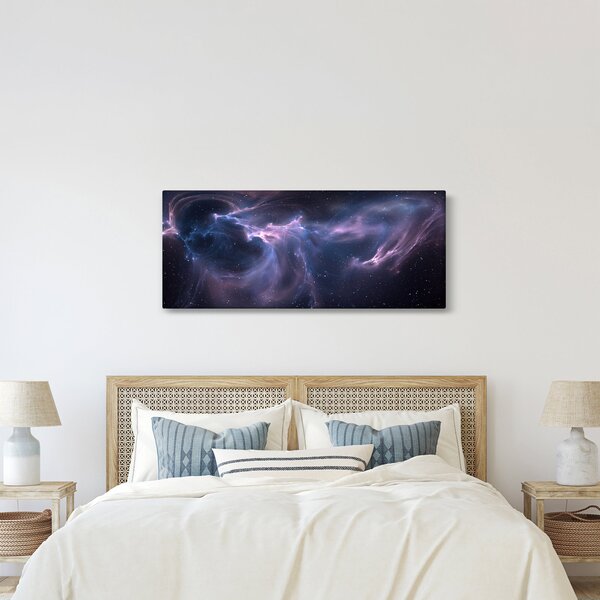 Tablou - Nebuloasa spațială (120x50 cm)