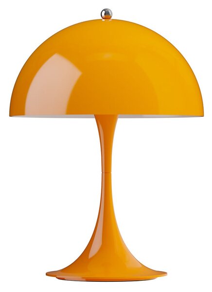 Louis Poulsen Lampa cu baterie Panthella PORTABLE 250 portocaliu IP44, reglabil, Portocaliu, Camera de zi / sufragerie, Plastic, Modern