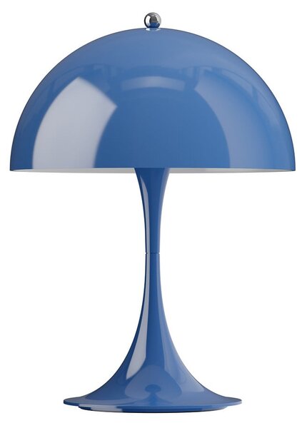 Louis Poulsen Lampa cu baterie Panthella PORTABLE 250 albastru indigo, reglabil, Albastru, Camera de zi / sufragerie, Plastic, Modern