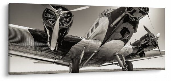 Tablou - Avioane istorice (120x50 cm)